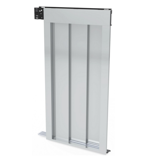 TELESCOPIC 3 PANELS LANDING DOOR 80 CM