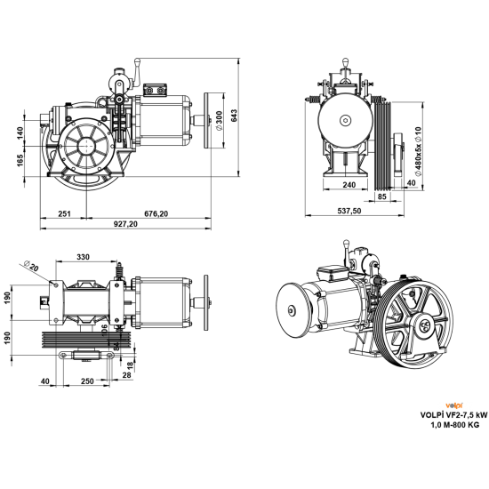 800 KG MR