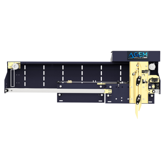 TELESCOPIC 2 PANELS CABIN DOOR 70 CM